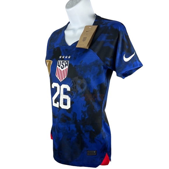 ⚽️ New 2022/23 USA USWNT Women's AWAY Soccer Jersey Pickett #26 🇺🇸 - Picture 8 of 10